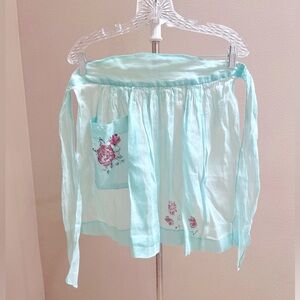 VINTAGE Voile Apron